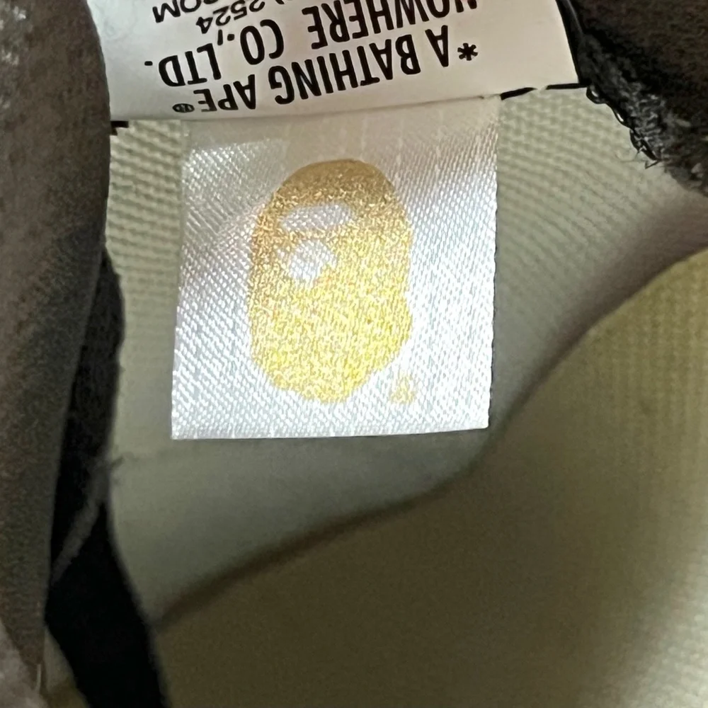 Bape Roadsta Year of the Tiger Camo Off White Black A Bathing Ape 1I20-291-003 - Picture 7 of 11